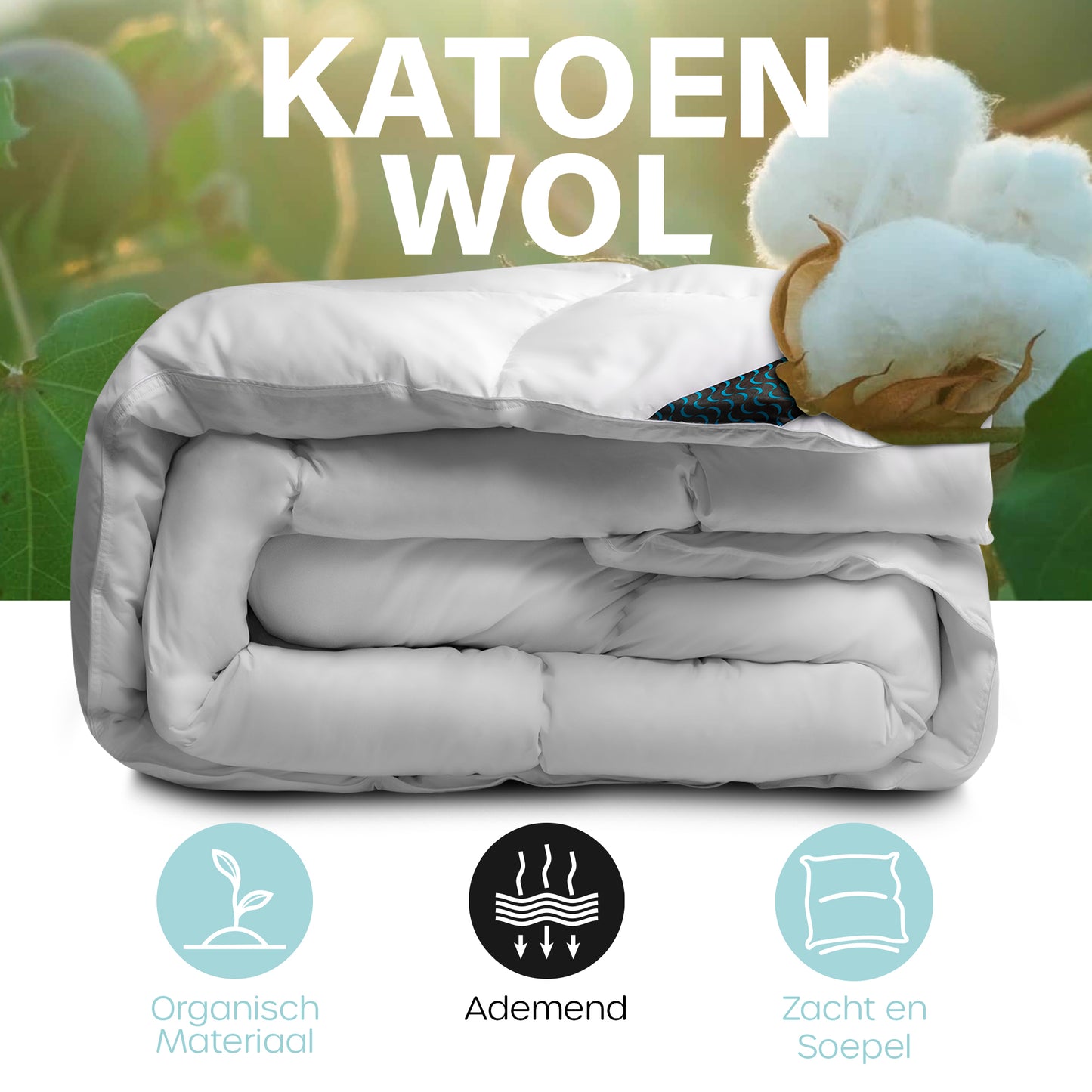 Lanotte® - Dekbed 30%/70% Wol-Katoen