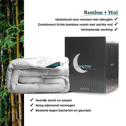 Dekbed 30%/70% Wol-Bamboe