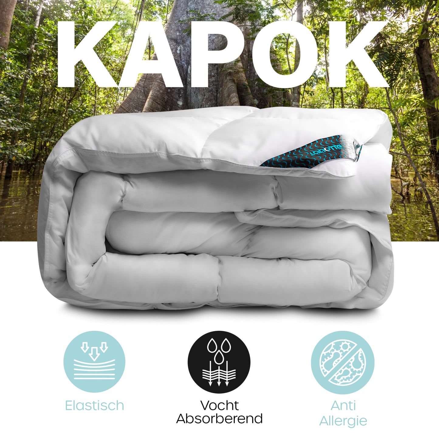 Lanotte® - Dekbed 100% Kapok