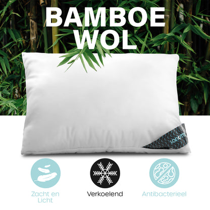 Hoofdkussen 30%/70% Wol-Bamboe